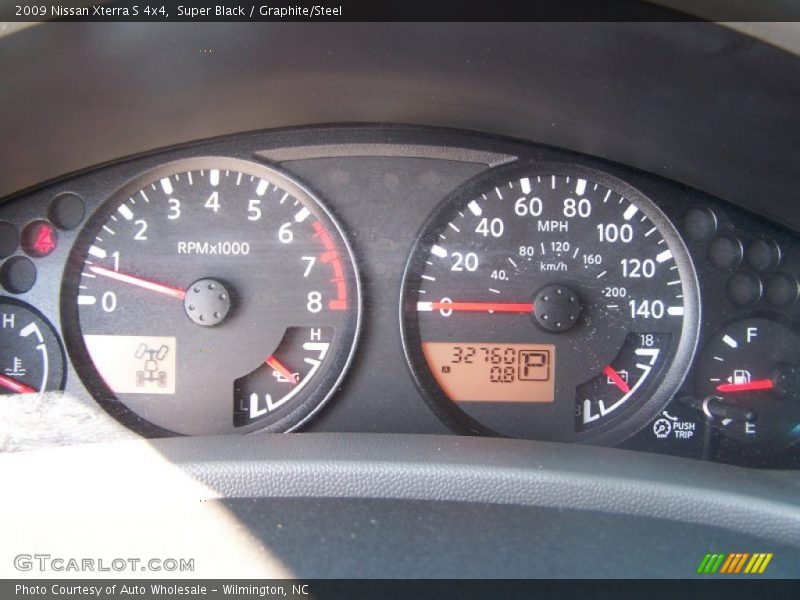 Super Black / Graphite/Steel 2009 Nissan Xterra S 4x4