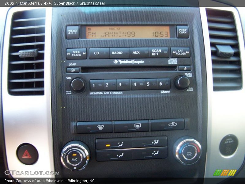 Super Black / Graphite/Steel 2009 Nissan Xterra S 4x4