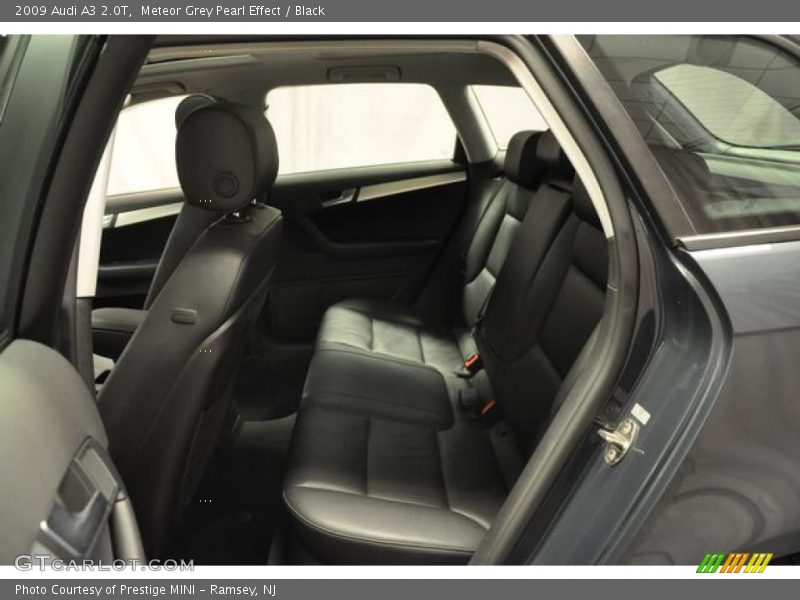 Meteor Grey Pearl Effect / Black 2009 Audi A3 2.0T