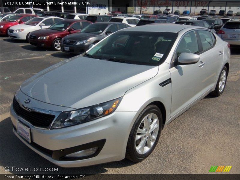 Bright Silver Metallic / Gray 2013 Kia Optima LX