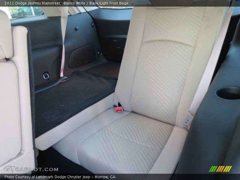 Bianco White / Black/Light Frost Beige 2011 Dodge Journey Mainstreet