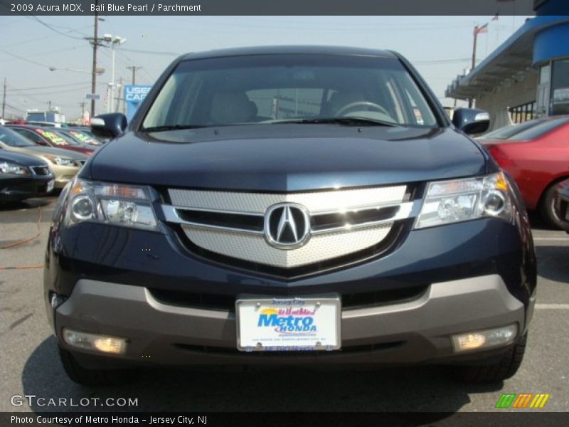 Bali Blue Pearl / Parchment 2009 Acura MDX