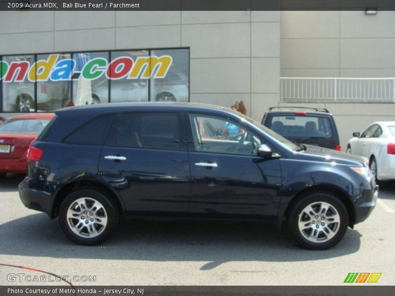 Bali Blue Pearl / Parchment 2009 Acura MDX