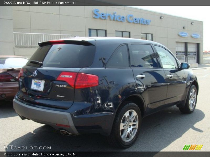 Bali Blue Pearl / Parchment 2009 Acura MDX
