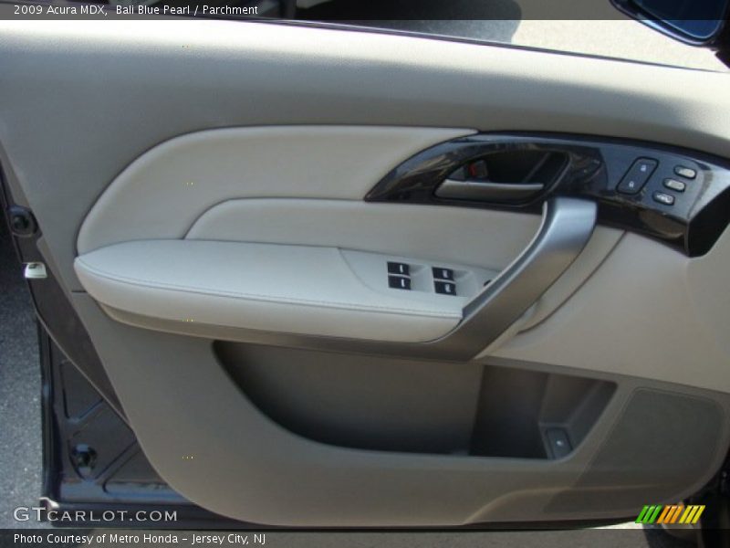 Bali Blue Pearl / Parchment 2009 Acura MDX