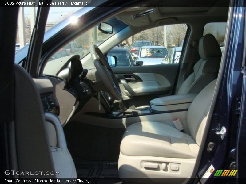 Bali Blue Pearl / Parchment 2009 Acura MDX