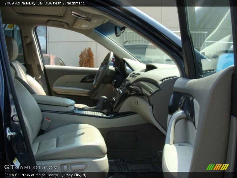 Bali Blue Pearl / Parchment 2009 Acura MDX