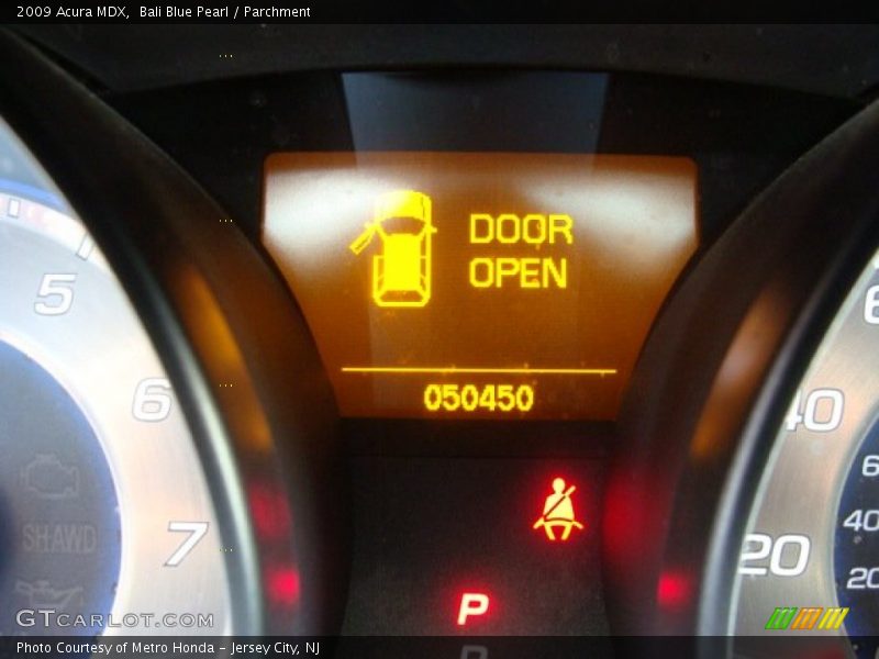 Bali Blue Pearl / Parchment 2009 Acura MDX