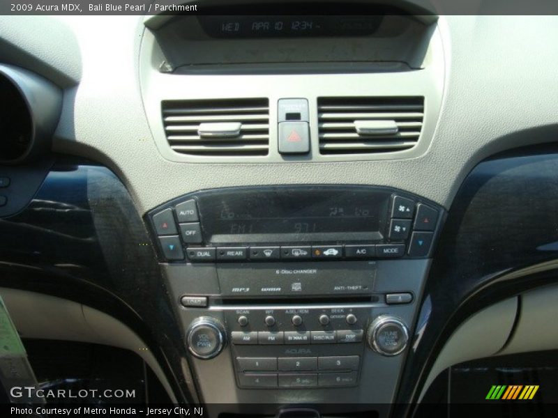 Bali Blue Pearl / Parchment 2009 Acura MDX