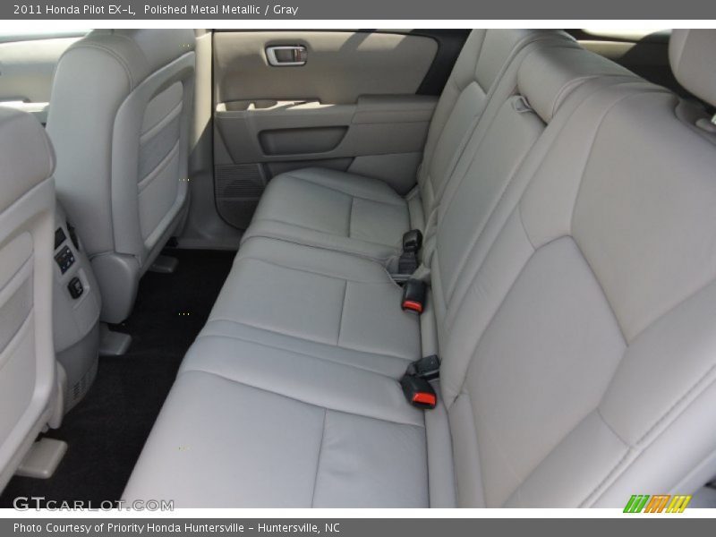 Polished Metal Metallic / Gray 2011 Honda Pilot EX-L
