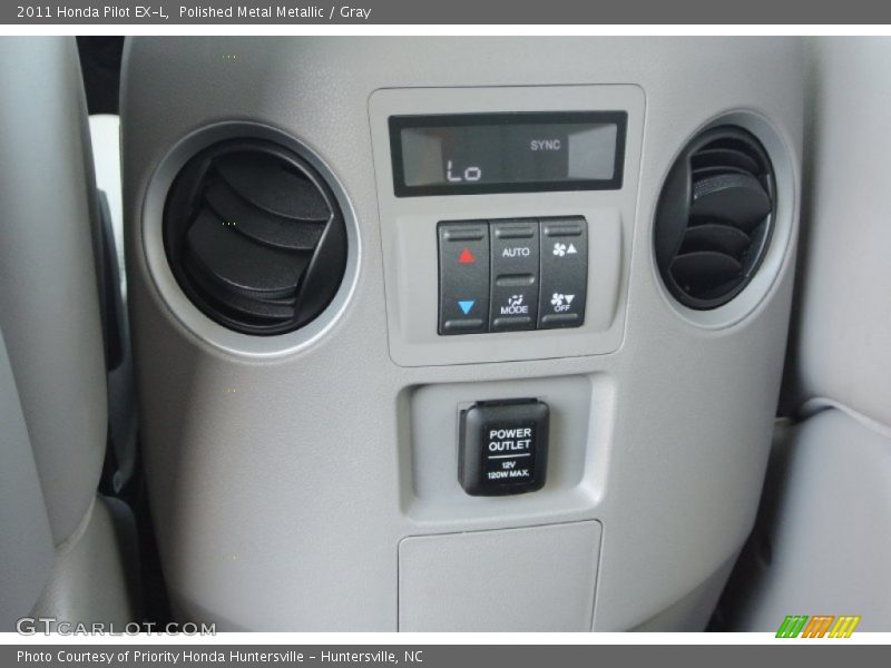 Polished Metal Metallic / Gray 2011 Honda Pilot EX-L