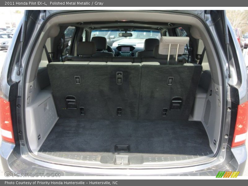 Polished Metal Metallic / Gray 2011 Honda Pilot EX-L