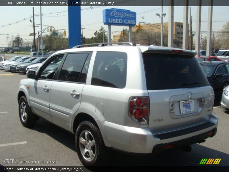 Billet Silver Metallic / Gray 2008 Honda Pilot Special Edition 4WD