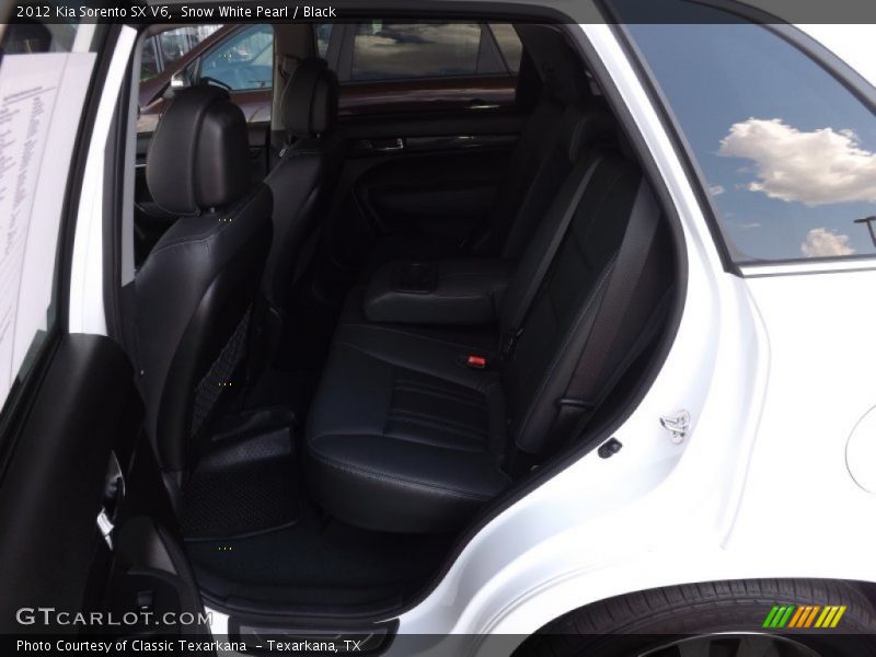 Snow White Pearl / Black 2012 Kia Sorento SX V6