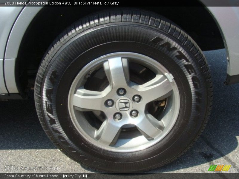 Billet Silver Metallic / Gray 2008 Honda Pilot Special Edition 4WD