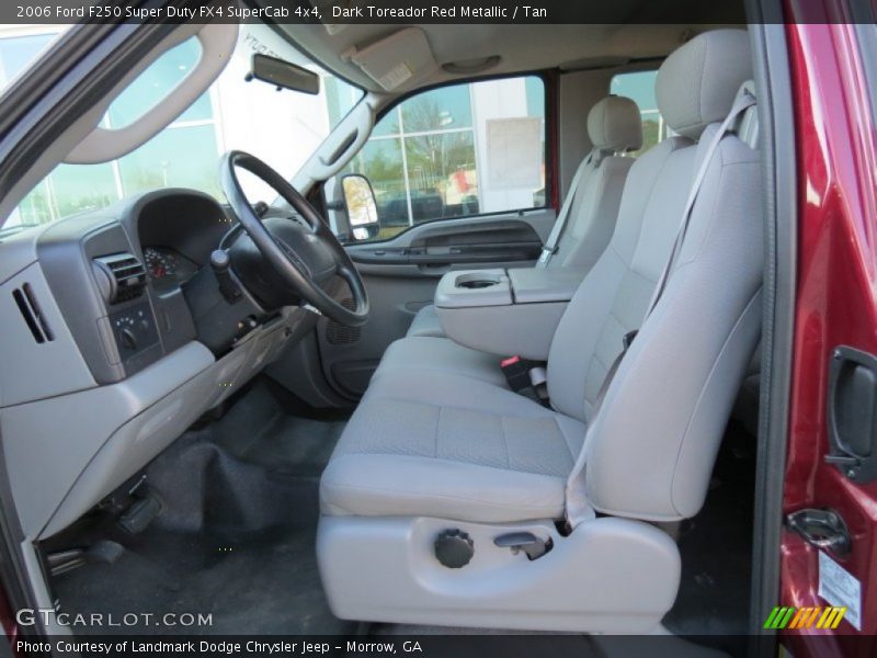  2006 F250 Super Duty FX4 SuperCab 4x4 Tan Interior