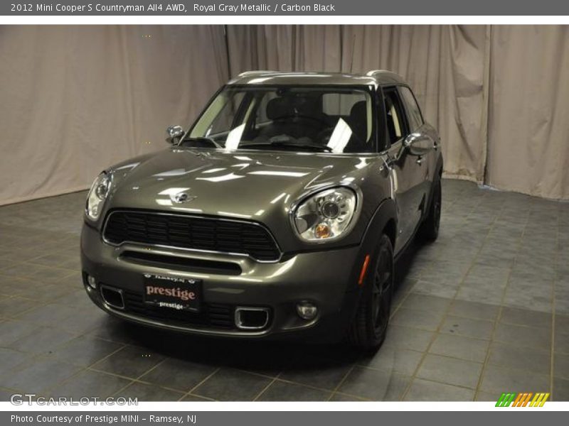 Royal Gray Metallic / Carbon Black 2012 Mini Cooper S Countryman All4 AWD