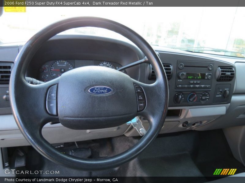 2006 F250 Super Duty FX4 SuperCab 4x4 Steering Wheel