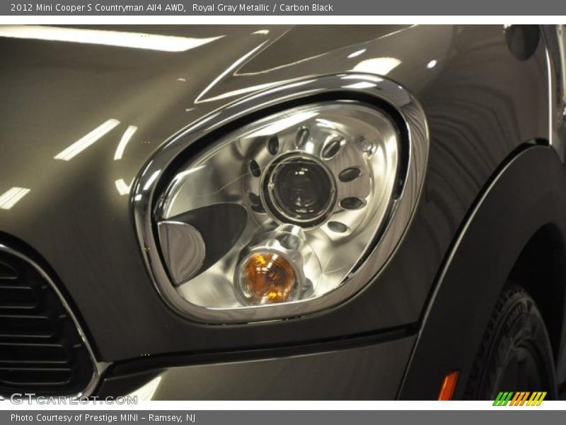 Royal Gray Metallic / Carbon Black 2012 Mini Cooper S Countryman All4 AWD