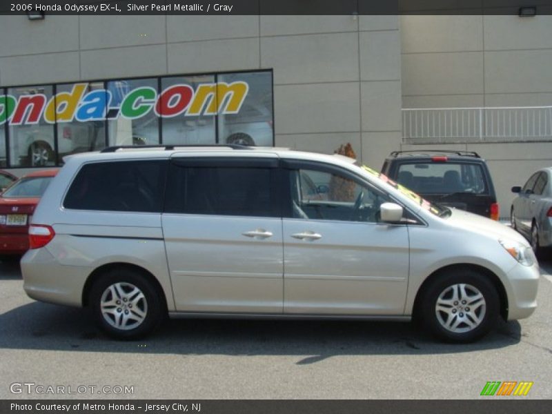 Silver Pearl Metallic / Gray 2006 Honda Odyssey EX-L