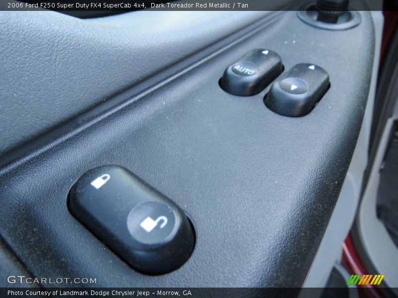 Dark Toreador Red Metallic / Tan 2006 Ford F250 Super Duty FX4 SuperCab 4x4
