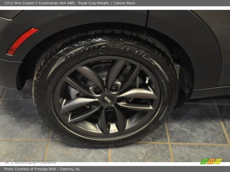 Royal Gray Metallic / Carbon Black 2012 Mini Cooper S Countryman All4 AWD