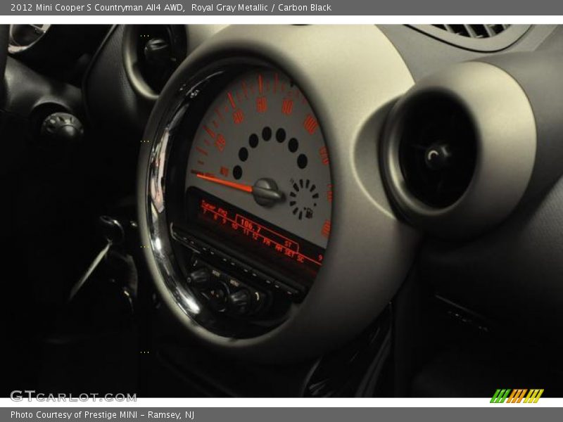 Royal Gray Metallic / Carbon Black 2012 Mini Cooper S Countryman All4 AWD