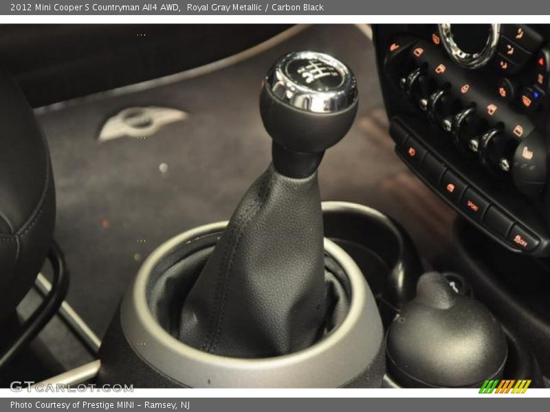 Royal Gray Metallic / Carbon Black 2012 Mini Cooper S Countryman All4 AWD
