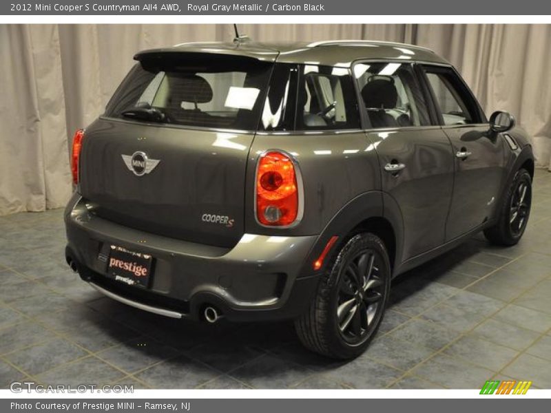 Royal Gray Metallic / Carbon Black 2012 Mini Cooper S Countryman All4 AWD