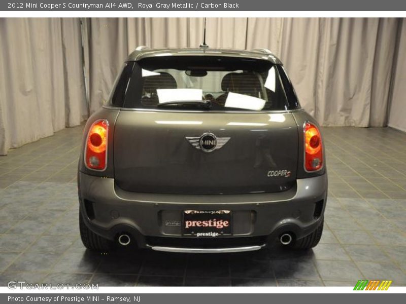 Royal Gray Metallic / Carbon Black 2012 Mini Cooper S Countryman All4 AWD