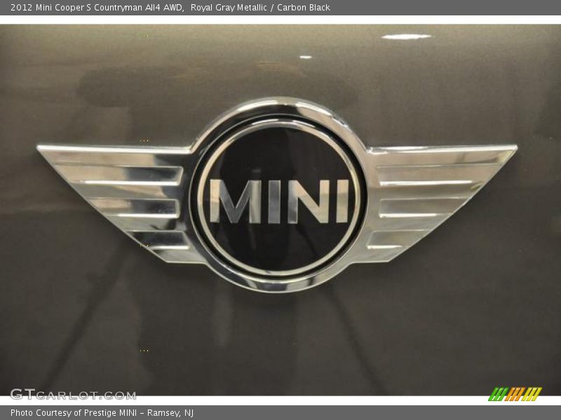 Royal Gray Metallic / Carbon Black 2012 Mini Cooper S Countryman All4 AWD