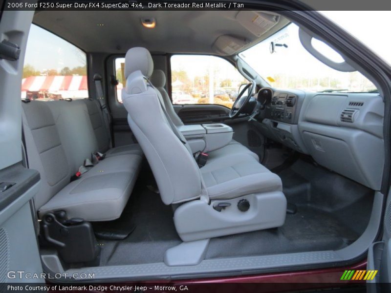 Dark Toreador Red Metallic / Tan 2006 Ford F250 Super Duty FX4 SuperCab 4x4