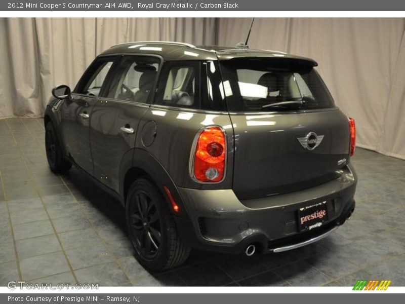Royal Gray Metallic / Carbon Black 2012 Mini Cooper S Countryman All4 AWD