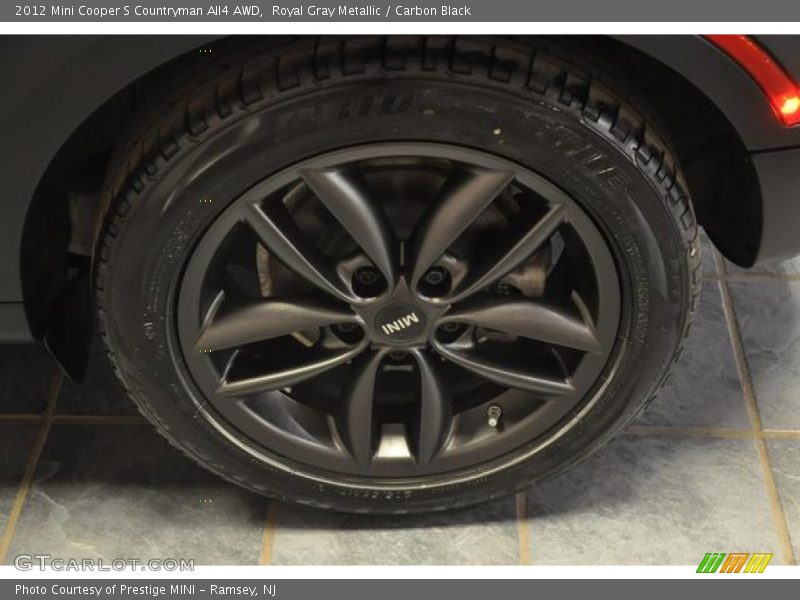 Royal Gray Metallic / Carbon Black 2012 Mini Cooper S Countryman All4 AWD