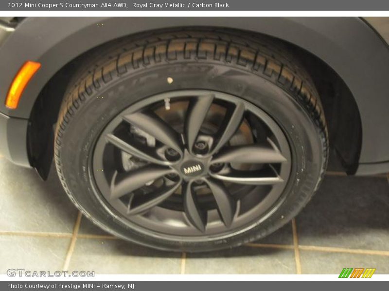 Royal Gray Metallic / Carbon Black 2012 Mini Cooper S Countryman All4 AWD