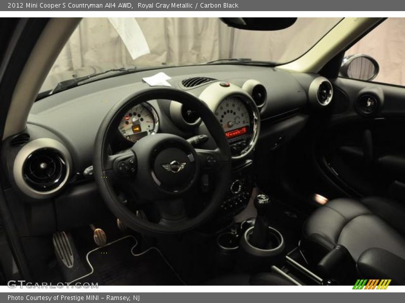 Royal Gray Metallic / Carbon Black 2012 Mini Cooper S Countryman All4 AWD