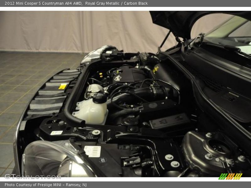 Royal Gray Metallic / Carbon Black 2012 Mini Cooper S Countryman All4 AWD