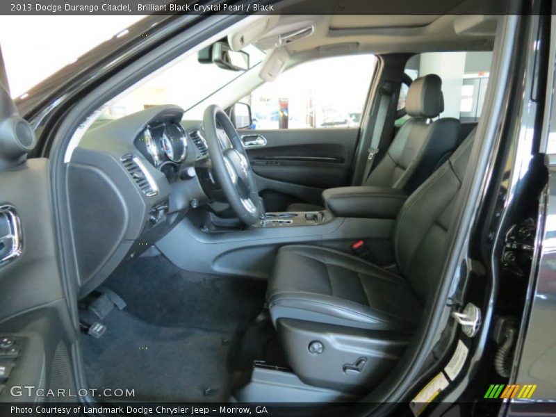  2013 Durango Citadel Black Interior