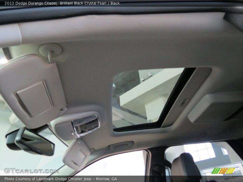 Sunroof of 2013 Durango Citadel