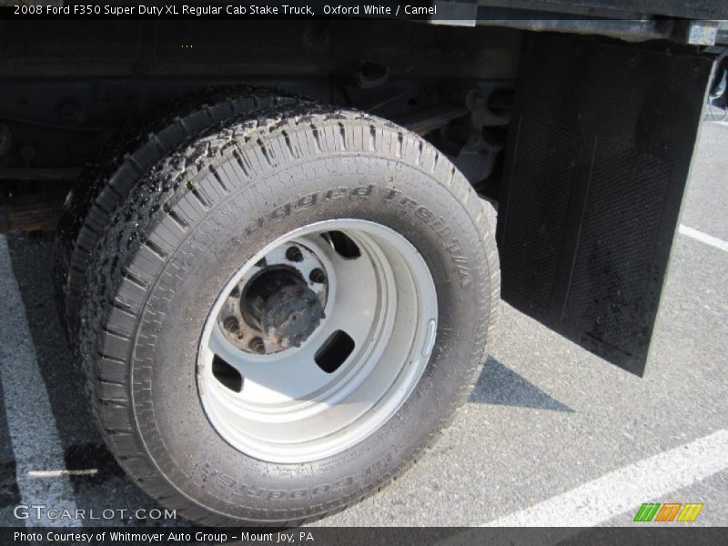  2008 F350 Super Duty XL Regular Cab Stake Truck Wheel