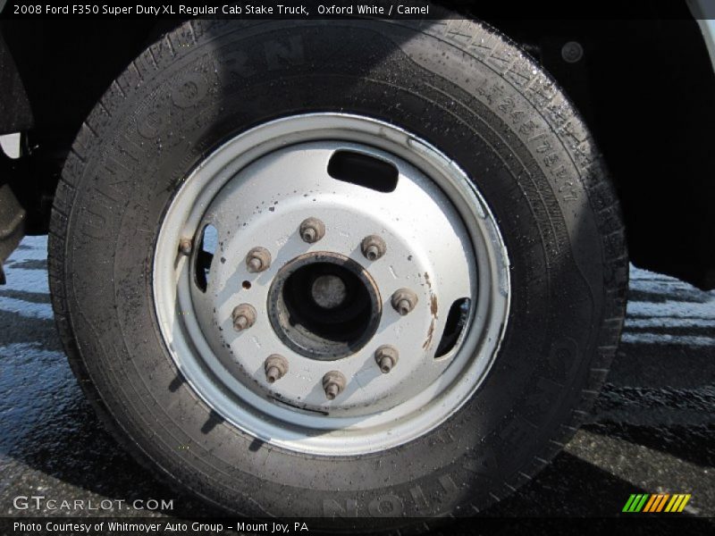  2008 F350 Super Duty XL Regular Cab Stake Truck Wheel