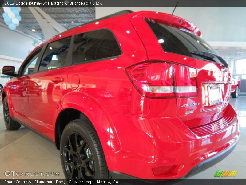  2013 Journey SXT Blacktop Bright Red