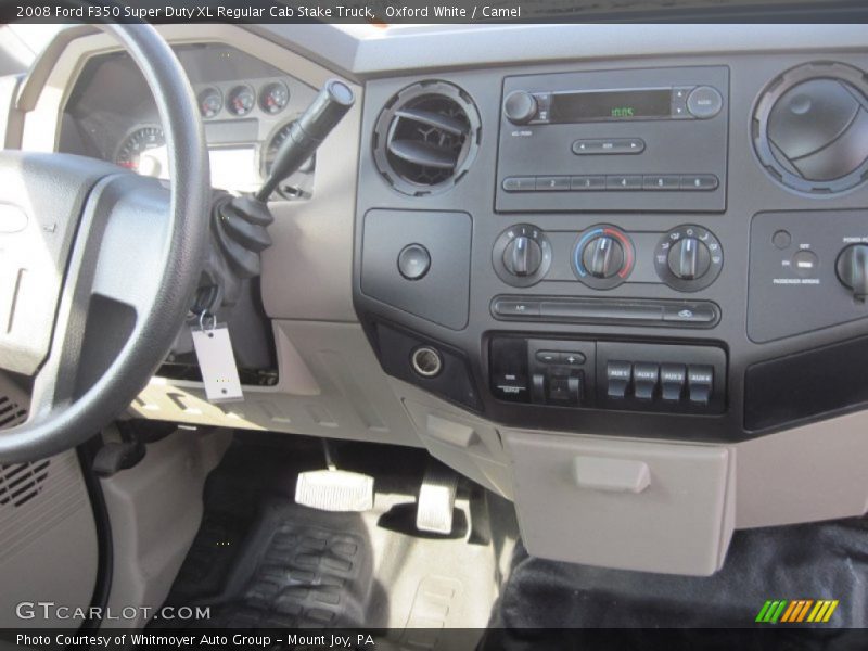 Controls of 2008 F350 Super Duty XL Regular Cab Stake Truck