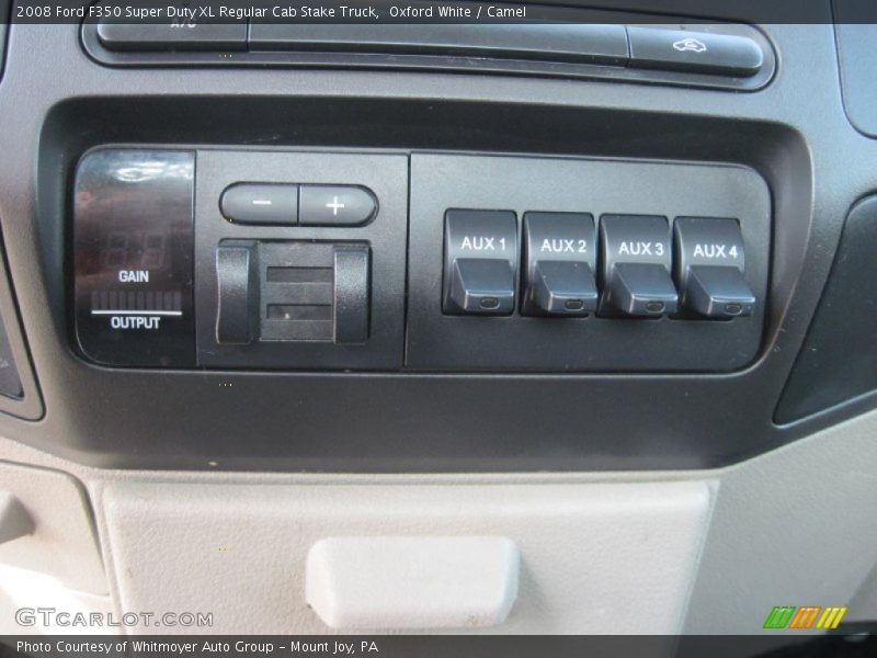 Controls of 2008 F350 Super Duty XL Regular Cab Stake Truck