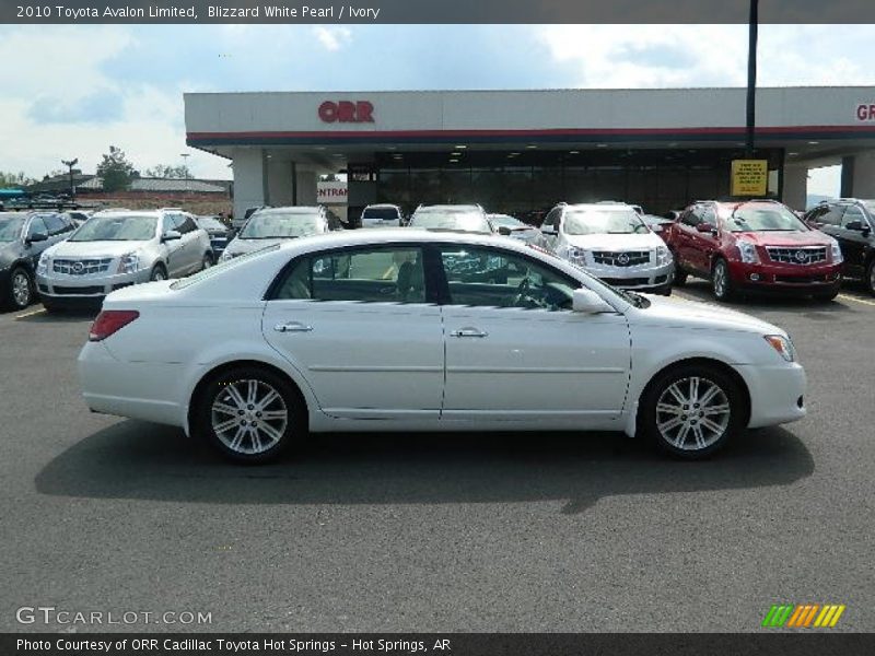 Blizzard White Pearl / Ivory 2010 Toyota Avalon Limited