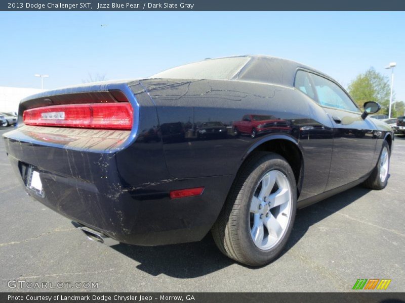 Jazz Blue Pearl / Dark Slate Gray 2013 Dodge Challenger SXT