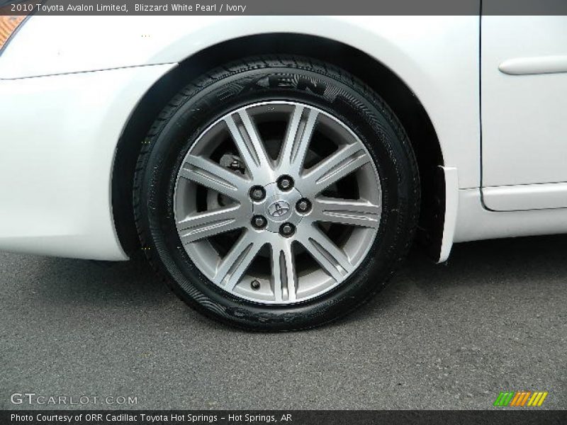 Blizzard White Pearl / Ivory 2010 Toyota Avalon Limited