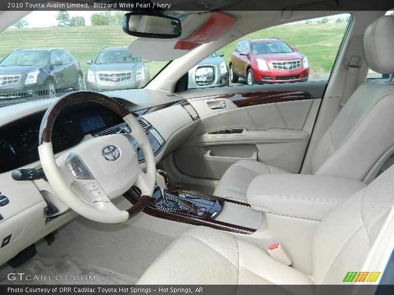 Blizzard White Pearl / Ivory 2010 Toyota Avalon Limited