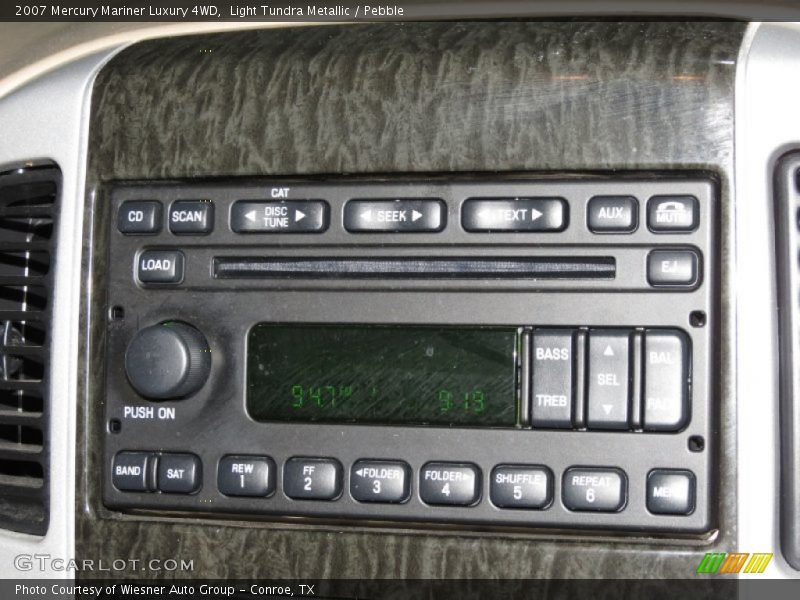 Audio System of 2007 Mariner Luxury 4WD