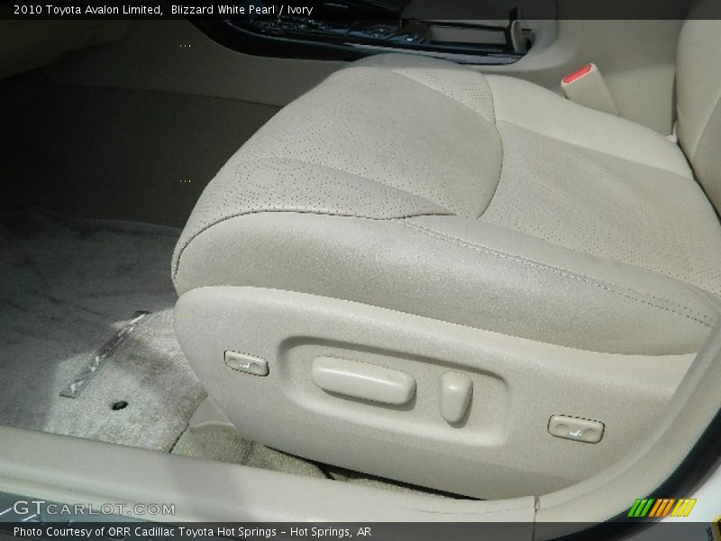Blizzard White Pearl / Ivory 2010 Toyota Avalon Limited